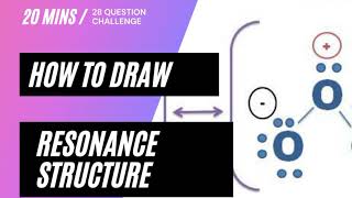 how to draw the resonance structure