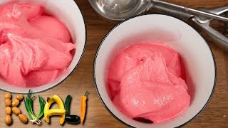 Raspberry Sherbet - My "Secret Sherbet Method"