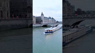 The famous river Seine in Paris 😍 #Paris #travel #shorts #fyp