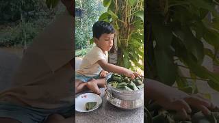 jackfruit Kerala authentic snack 😋😋😋#shortsvideo #babyshorts #miniaturecooking #food #snack #kerala