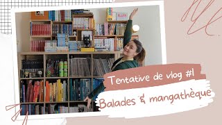 Tentative de vlog : balade, rangement mangathèque et point lecture manga ! 🚴‍♀️📚