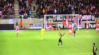 Stade de Reims-Lille, 15/12/2012, but de Lille (Payet)