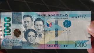 THE NEW 1,000 PESO POLYMER BILL VERSUS THE OLD 1,000 ALIN ANG MAS SWERTE SA WALLET?