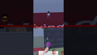 Blimp faceplant! #cute #funny #gaming #amazingfrog  #fatherandson