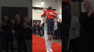 Inmate reunites with his kids!! #jesusshorts #jesus #papajesus #church #bible #reunification