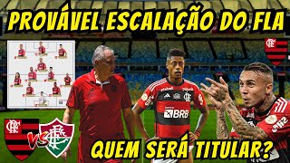 PROVÁVEL ESCALAÇÃO DO FLAMENGO X FLUMINENSE! TREINO DO FLAMENGO! BH OU CEBOLINHA?