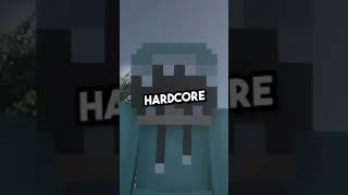 MINECRAFT PERO ES HARDCORE - #shorts