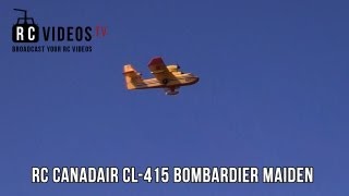 Guanli / Pichler RC Canadair CL-415 bombardier maiden