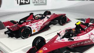 Spark 1/43 Nissan Formula e Team Formula E Cars of Sacha Fenestraz & Norman Nato