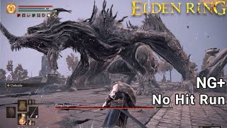 [Elden Ring] (NG+) Flying Dragon Greyll (Greyoll's Dragonbarrow) boss fight | No Hit Run | 2024