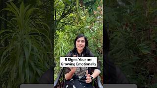 5 Signs Your Are Growing Emotionally #emotional #intelligence #growth