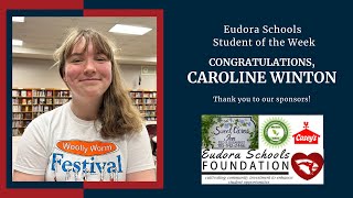 Student of the Week: Caroline Winton