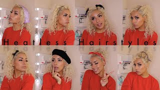 Heatless Hairstyles for Curly Hair💈