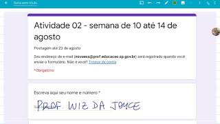 Coeficientes de uma reação - correção de exercícios