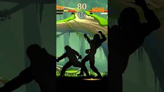 Noob vs. Pro in shadow fight. #shorts