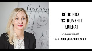 Koučinga instrumenti ikdienai