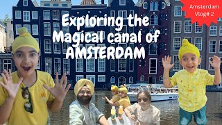 Canal Cruise | Interesting facts about Amsterdam | Travel vlog | Houseboats | Historical Vlog