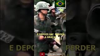 VOCÊ TÁ QUERENDO RIR | Exército 🇧🇷Brasil X 🇺🇸EUA | Edit Militar Status #shorts