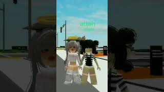 Guess who is my sister and who is my bestie #mylittlesister#youtubeshort #roblox#robloxcover #bestie