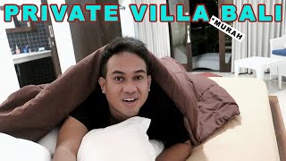 REVIEW PRIVATE VILLA MURAH CANGGU BALI, ADA KOLAM RENANG DAN BATHTUB