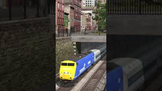 Metro-North Heritage Unit Conrail #201 in Trainz! #shorts #nyc #metronorth #mta