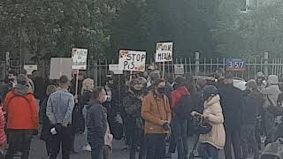 Warszawa | protest przed "Trójką"