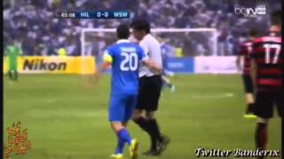 ظلم الحكم للهلال في نهائي اسيا 2014 مع سدني الحكم الياباني