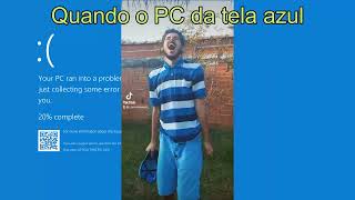 MEME Garoto da blusa azul listrada surtando compilação