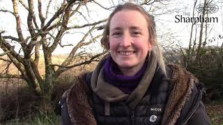 Luci talks about her work tending the organic gardens at The Barn