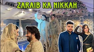 LARAIB BHOT KHUSH|ZARAIB KA NIKKAH❤️VLOG BY KHURAIM KHAN