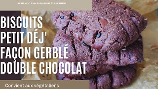 BISCUITS PETIT DÉJ' FAÇON GERBLÉ DOUBLE CHOCOLAT🍫N°87