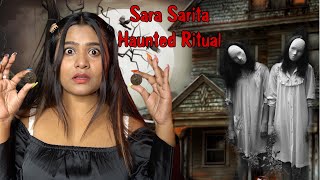 I Played the most *HORROR* game "SARA SARITA" 😱 | Twin sister story| RIA