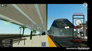 Tri-Rail, Amtrak, And CSX Action @ West Palm Beach