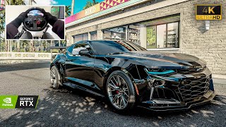 Chevrolet Camaro ZL1 | The Crew Motorfest | Logitech G29 + Shifter Gameplay [4K]