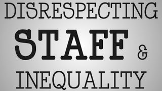 Working Nurse | Disrespecting Staff & Inequality