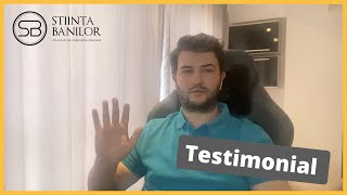 Testimonial Curs practic de investitii pasive