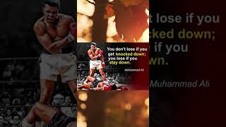 You Don't Lose If You Get Knocked Down | Positive Motivation For Life And Business