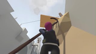 How to get past the weight wheel in Human Fall Flat