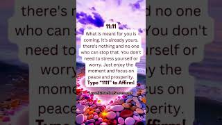 1111 Angel Number  Meaning #lawofattraction #manifestation #affirmations