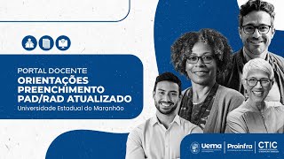 Portal Docente- Orientações para o preenchimento de PAD/RAD