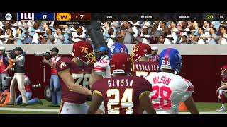 Madden 22 Ep. 2: Washington Football Team VS New York Giants