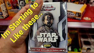 TOPPS Chrome Star Wars 2023 Opening, I'm REALLY Starting to LIKE these..