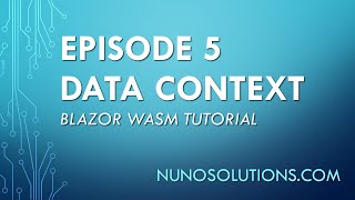 Blazor WASM -  Create EF Database Context (Episode 5)