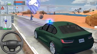 Secret police Sim #2024 🚔👮 BMW 320i  Cop's Hatchback and SUV cars _ 3D Android jos Gameplay