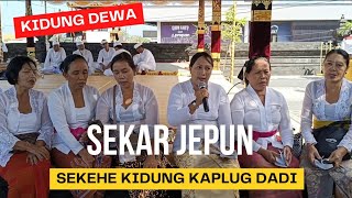 Kidung Dewa "Sekar Jepun"