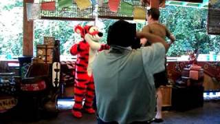 Bouncing with Tigger