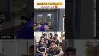 ZGOD quick 1v3🔥l Godl vs windgod 🥵l zgod on fire #jonathan #bgmi #ytshorts #shorts #viralshorts