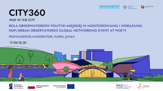 Rola Obserwatoriów Polityki Miejskiej w monitorowaniu i wdrażaniu NUP/Urban Observatories (EN)