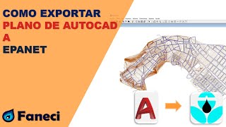 EXPORTAR PLANO DE AUTOCAD A EPANET✅💧