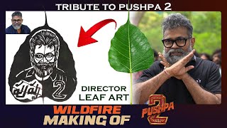 Director Sukumar #leafart | Pushpa's WILDFIRE JATHARA | Pushpa 2 The Rule | Allu Arjun | Rashmika